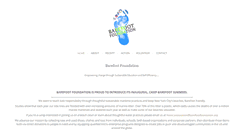 Desktop Screenshot of barefootfoundation.org